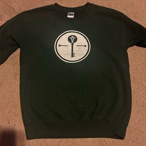 Lock and Key green Crew Neck